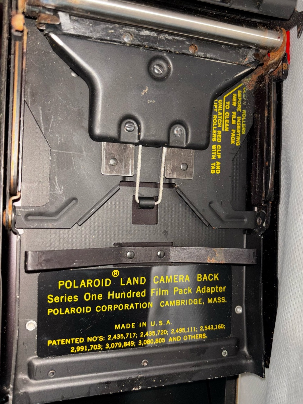 Vintage Polaroid CU-5 Close-Up Macro Land Camera & Power Pack System - Picture 6 of 13
